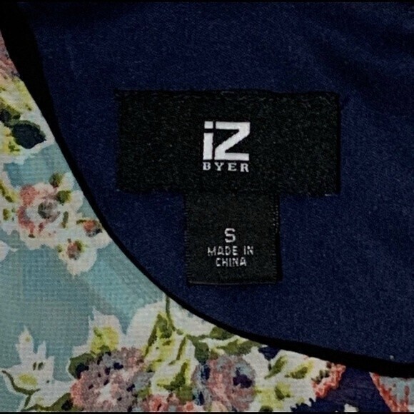 iZ Byer Chevron Zig Zag Flower Pattern Sleeveless Dress‎ - Picture 6 of 8